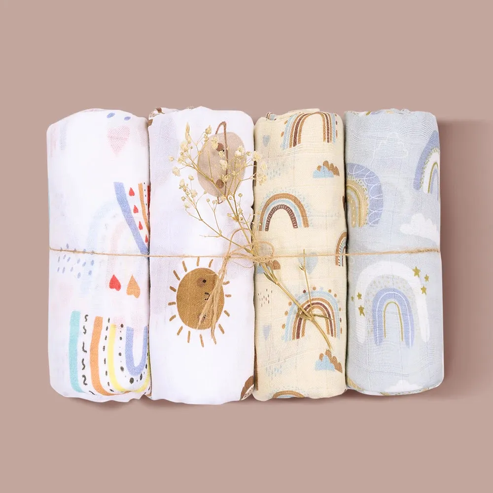 Muslin Swaddle Blanket Set