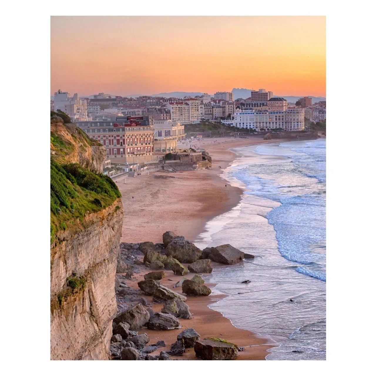 "La Vie est Belle" | Coastal Matted Print
