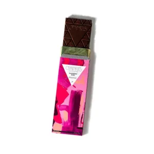 Raspberry Rose Dark Chocolate Bar