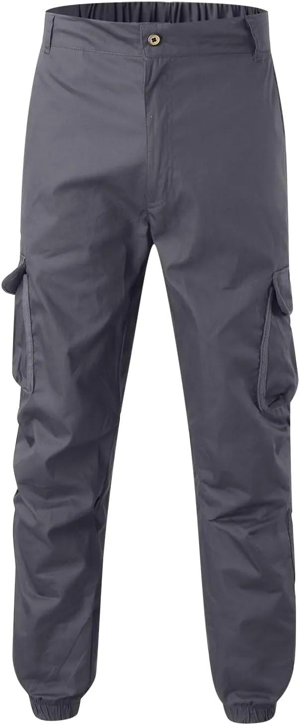 Sweatpants for Men Loose Fit Dress Pants for Men Stretch Waist Match Mens Wild Cargo Pants Corduroy Baggy Pants Mens