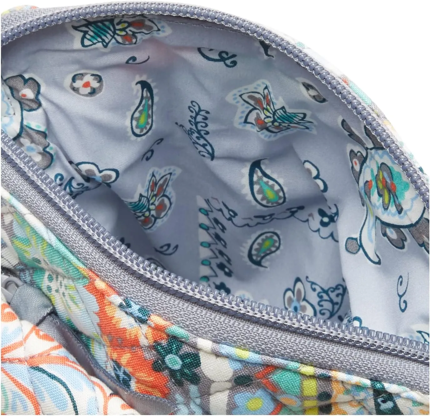 Vera Bradley Women's Cotton Mini Hipster Crossbody Purse with RFID Protection