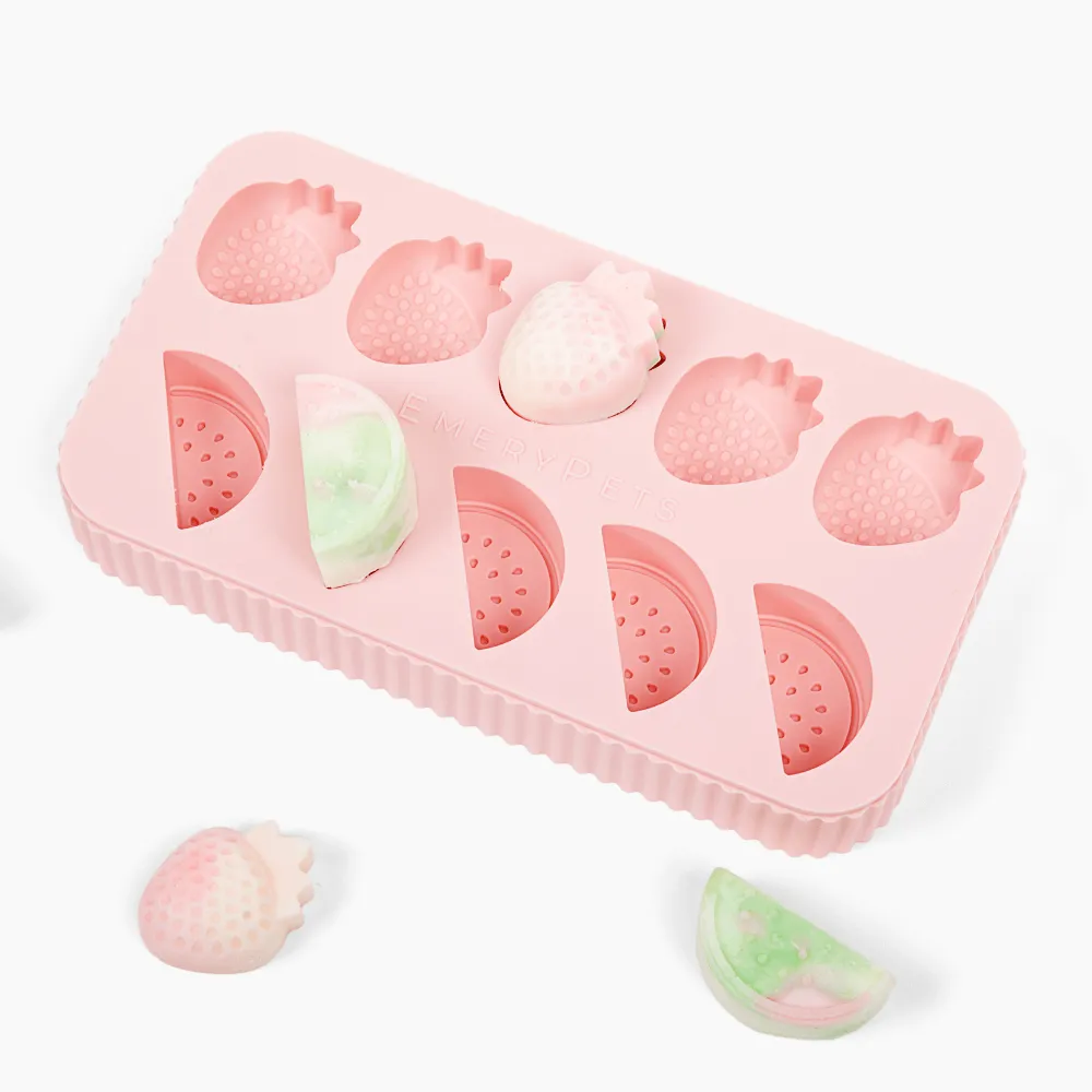 Watermelon   Strawberry Treat Mold