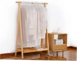 Waterproof Pvc Garment Bag Dustproof Bag for Clothing Storage Zippered Organize Your Wardrobe Size