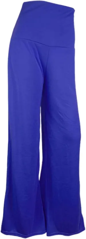 Wide Leg Pants for Women High Waist Yoga Pants Loose Stretch Comfy Sweatpants Trendy Solid Color Casual Trousers