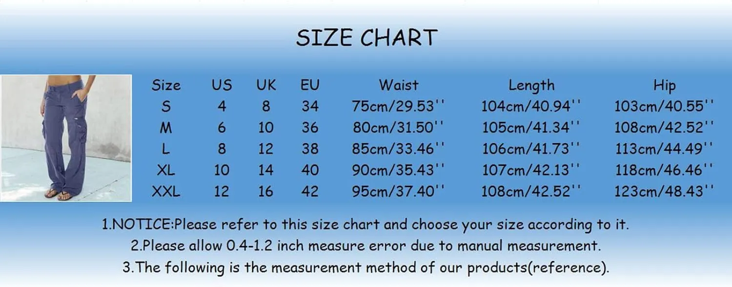 Women Cotton Linen Summer Floral Palazzo Lounge Pants Low Waist Stretchy Slim-Fit Palazzo Pants Beach