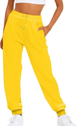 Women Cotton Linen Summer Floral Pant Trousers Elastic Waist Baggy Stretchy Slim Fit Trousers Trendy