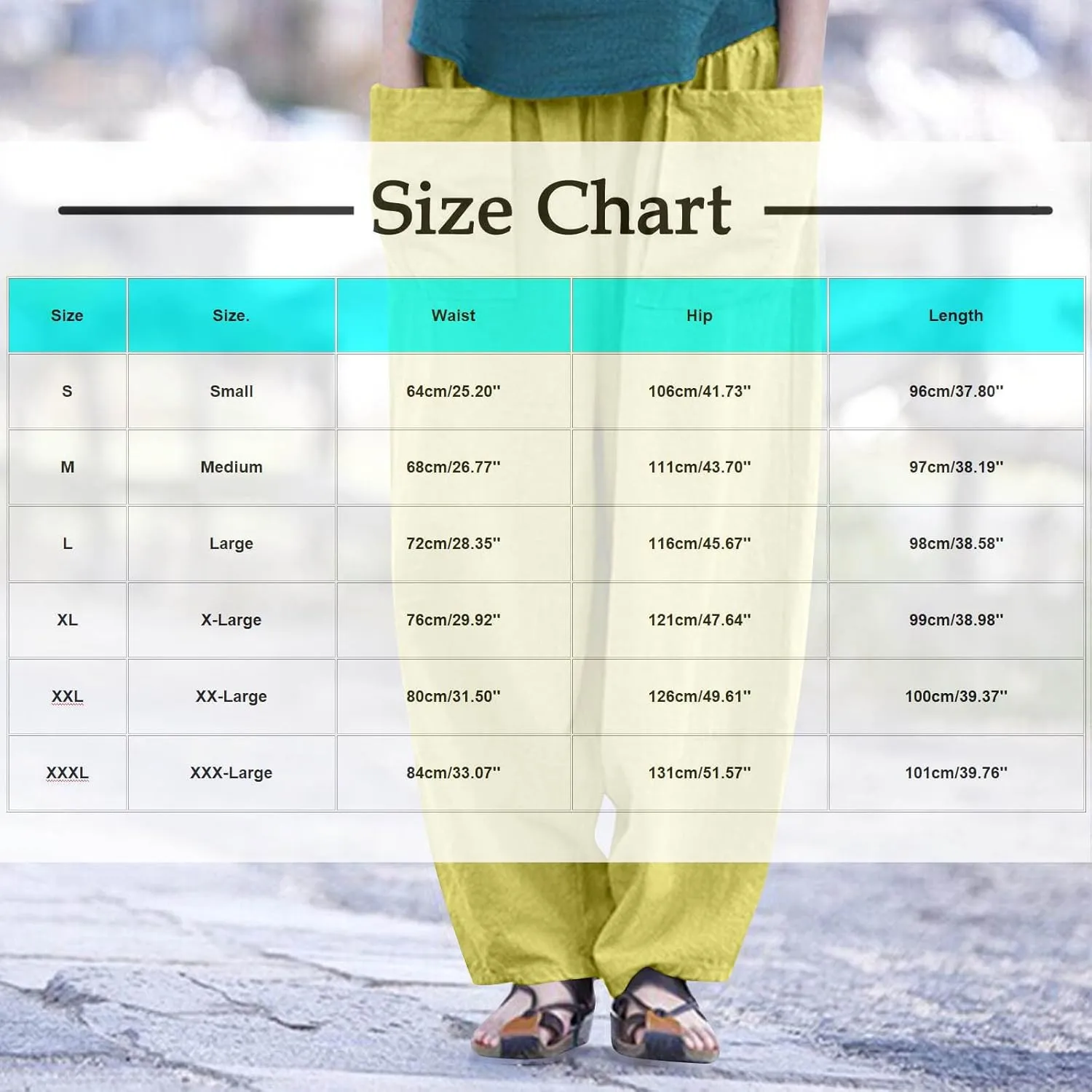 Women Linen Pants 2025 Summer Wide Leg Harem Beach Trousers Casual Loose Fit High Waist Flowy Palazzo with Pockets