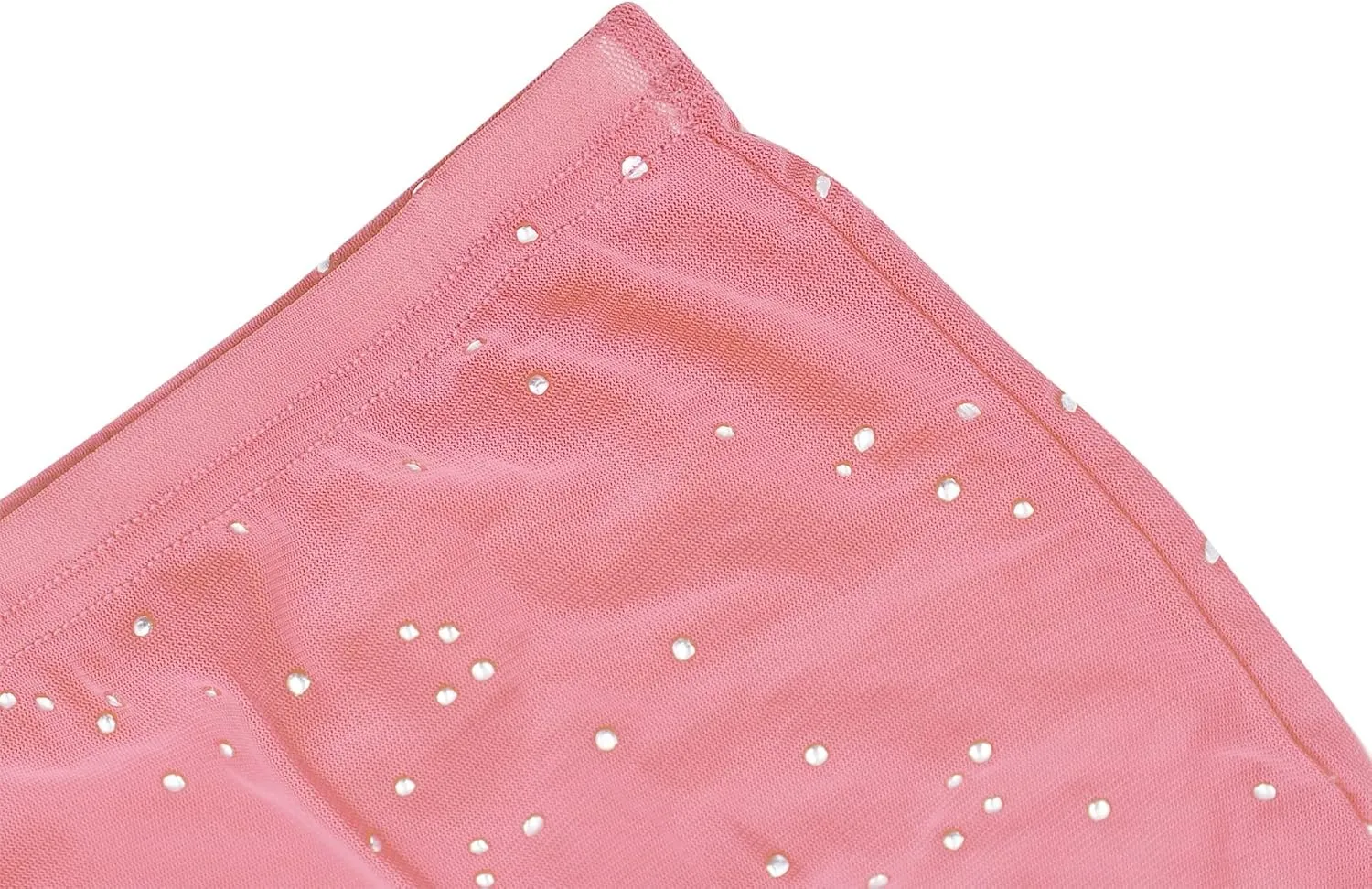 Women Rave Mesh Sheer Pants Flared Bell Bottom Pants for Dance Festival Clubwear