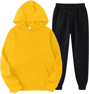 Women's 2024 Fall Two Piece Outfit Long Sleeve V Neck Printed Suits Sweatshirt Wide Leg Sweatpant Suit