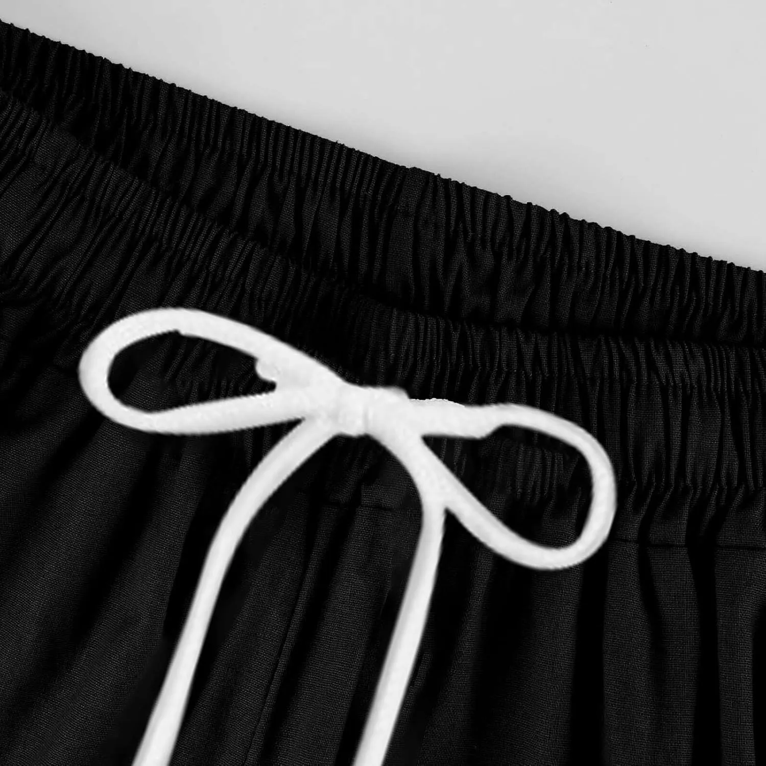 Women's Cotton Linen Baggy Harem Pants Casual Loose Fit High Waisted Beach Drawstring Pants Palazzo Trousers Pockets