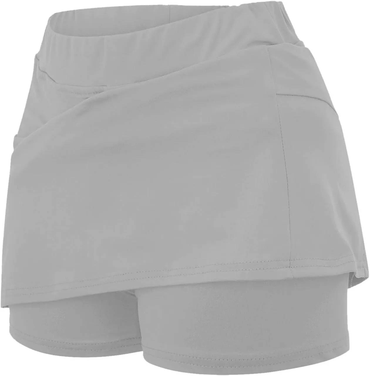 Women's Tennis Skirt High Waist Pleated Skort Summer Sports Running Mini Skirt Workout Running Skirt with Inner Short